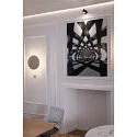 SLV Schirm für MANA LED Wandleuchte, rund, Ø 40cm, grau
