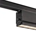 SLV LED 3-Phasen Strahler SIGHT MOVE ON-OFF, IP20, 45cm, mit Raster, CRi >90, schwenkbar, schaltbar, 26W 4000K 3100lm 75°, schwarz