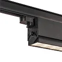 SLV LED 3-Phasen Strahler SIGHT MOVE DALI, IP20, 45cm, mit Raster, CRi >90, schwenkbar, DALI dimmbar, 26W 4000K 3100lm 75°, schwarz