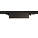 SLV LED 3-Phasen Strahler SIGHT MOVE DALI, IP20, 45cm, mit Raster, CRi >90, schwenkbar, DALI dimmbar, 26W 4000K 3100lm 75°, schwarz