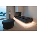 SLV LED Strip GRAZIA PRO FLEXSTRIP, IP20, 126 LED/m, 24V DC, 73W, CRi >90, 500cm / 1cm, dimmbar, 3000K 1300lm/m 120°