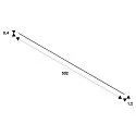 SLV LED Strip GRAZIA IP FLEXSTRIP, 48W, 24V, 700lm/m, IP54, 4000K