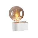 SLV Wandleuchte FITU CUBE WL, E27, IP20, weiß