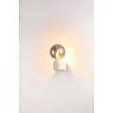 SLV Wandleuchte FITU CUBE WL, E27, IP20, weiß
