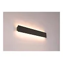 LED Wandleuchte DIRETO 60 WL, CCT switch, 2700/3000K, 590/625lm, IP20, matt schwarz