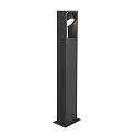 Outdoor LED Stehleuchte ESKINA FRAME 75 SINGLE CCT, IP65 IK06, 75cm, 15W 3000/4000K 95°, verstellbar, Anthrazit