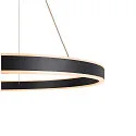 SLV LED Pendelleuchte ONE 60 PD DALI UP/DOWN, CCT switch, 3000/4000K, 400/410lm, schwarz