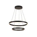 LED Pendelleuchte ONE DOUBLE PHASE, Up/Down, Ø 60cm, 35W 2700/3000K (CCT) 1270lm 130°, CRi >90, messing