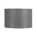 Textil-Schirm FENDA, Zylindrisch, Ø 30cm / Höhe 20cm, Grau