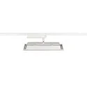SLV 1-Phasen LED Flächen-Strahler PANEL TRACK, Eckig, 15x30cm, 230V / 450mA, 18W 3000K 1800lm, CRi >90, Weiß
