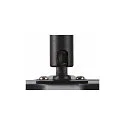 SLV 1-Phasen LED Strahler PANEL TRACK, Rund, Ø 20cm, 230V / 450mA, 18W 3000K 1800lm, CRi >90, Schwarz