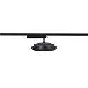 SLV 1-Phasen LED Strahler PANEL TRACK, Rund, Ø 20cm, 230V / 450mA, 18W 3000K 1800lm, CRi >90, Schwarz