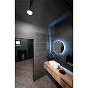 SLV 1-Phasen LED Strahler PANEL TRACK, Rund, Ø 20cm, 230V / 450mA, 18W 3000K 1800lm, CRi >90, Schwarz