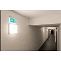 SLV Wand-/Deckenleuchte SIMA SENSOR, eckig, 3000K, 2150lm, IP44, weiß