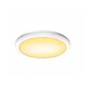LED Außenleuchte RUBA 27 CW LED Wand-/Deckenleuchte, CCT switch, 3000/4000K, 985/1100lm, IP65, weiß