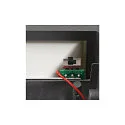 SLV LED Außenwandleuchte SITRA S WL SINGLE, IP44 IK05, 6.2W 3000/4000K (CCT Switch) 580/620lm 105°, anthrazit