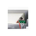 SLV LED Außenwandleuchte SITRA M WL UP/DOWN, IP65 IK05, 20cm, 14W 3000/4000K (CCT Switch) 1700lm 2x95°, weiß