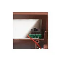 SLV LED Außenwandleuchte SITRA M WL UP/DOWN, IP65 IK05, 20cm, 14W 3000/4000K (CCT Switch) 1700lm 2x95°, rostfarben