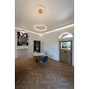 SLV LED Pendelleuchte ONE 60 PHASE up/down, 24W, 2700/3000K, 130°, Messing