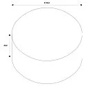 SLV Shade PARA DOME, grey