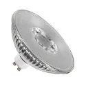 LED HV-Reflektorlampe QPAR111, GU10, 8W 2700K 680lm 1300cd 38°, CRi >90, dimmbar, silber