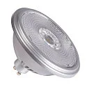 LED Leuchtmittel QPAR111 GU10, 12,5W, 2700K, CRI90, 30°, silber
