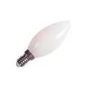 LED Leuchtmittel C35 E14, 4,2W, 2700K, CRI90, 320°, gefrosted