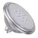 LED Leuchtmittel QPAR111 GU10, 7W, 2700K, CRI90, 25°, silber