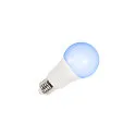 SLV LED Leuchtmittel VALETO® RGBW SMART A60, E27, 9W RGB+W 800lm 230°, CRi >90, dimmbar, weiß / milchig