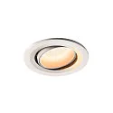 LED Deckeneinbauleuchte NUMINOS® MOVE S, 2700K, 55°, Weiß