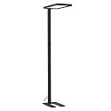 LED Büro-Stehleuchte WORKLIGHT, Up/Down, mit Sensor, 79W 4000K 7600lm 100°/80°, UGR , Schwarz