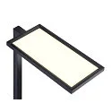 LED Büro-Stehleuchte WORKLIGHT, Up/Down, mit Sensor, 79W 4000K 7600lm 100°/80°, UGR , Schwarz
