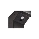 LED Büro-Stehleuchte WORKLIGHT, Up/Down, mit Sensor, 79W 4000K 7600lm 100°/80°, UGR , Schwarz