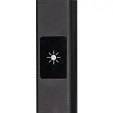 LED Büro-Stehleuchte WORKLIGHT, Up/Down, mit Sensor, 79W 4000K 7600lm 100°/80°, UGR , Schwarz