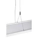 SLV Pendelleuchte WORKLIGHT DALI, 57W, 4000K, 80°, weiß