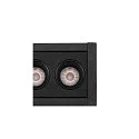 SLV Deckeneinbauleuchte MILANDOS 6, 45°, 2700K, schwarz