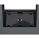 SLV Outdoor LED Stehleuchte ESKINA FRAME 125 DOUBLE CCT, IP65 IK06, 125cm, 27W 3000/4000K 95°/95°, verstellbar, anthrazit