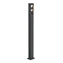 Outdoor LED Stehleuchte ESKINA FRAME 175 DOUBLE CCT, IP65 IK06, 175cm, 27W 3000/4000K 95°/95°, verstellbar, Anthrazit