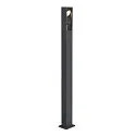 SLV Outdoor LED Stehleuchte ESKINA FRAME 175 DOUBLE CCT, IP65 IK06, 175cm, 27W 3000/4000K 95°/95°, verstellbar, Anthrazit