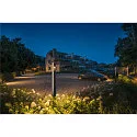 SLV Outdoor LED Stehleuchte ESKINA FRAME 175 DOUBLE CCT, IP65 IK06, 175cm, 27W 3000/4000K 95°/95°, verstellbar, Anthrazit