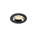 LED Deckeneinbauleuchte NUMINOS® XS, 2700K, 55°, Schwarz / Chrom