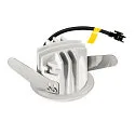 SLV LED Ceiling recessed luminaire NUMINOS® XS, 2700K, 20°, white/black