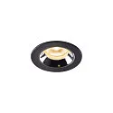 LED Deckeneinbauleuchte NUMINOS® XS, 3000K, 20°, Schwarz / Chrom