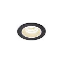 LED Deckeneinbauleuchte NUMINOS® XS, 4000K, 20°, Schwarz / Weiß