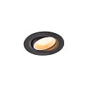 LED Deckeneinbauleuchte NUMINOS® MOVE XS, 3000K, 20°, Schwarz / Weiß
