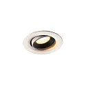 LED Ceiling recessed luminaire NUMINOS® MOVE XS, 3000K, 20°, white/black
