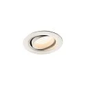 LED Ceiling recessed luminaire NUMINOS® MOVE XS, 4000K, 40°, white