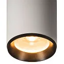 SLV LED Ceiling luminaire NUMINOS® DALI XL, 36W, 2700K, 36°, white / black
