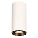 LED Ceiling luminaire NUMINOS® DALI XL, 36W, 3000K, 36°, white / black