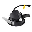 SLV LED Deckeneinbauleuchte NUMINOS® GIMBLE XS, 2700K, 20°, Schwarz
